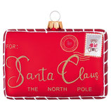 Greengate Weihnachtsanhänger X-Mas-Letter red