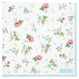 Greengate Papierservietten Alma Petit white