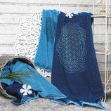 Badetuch Blume des Lebens 69 x 155 cm