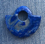 Lapis Lazuli Anhänger Halbmond