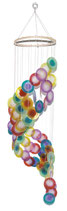 Muschelmobile Spirale