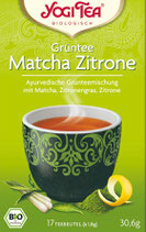 YOGI TEE - Grüntee Matcha Zitrone