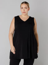 Colletta top zwart