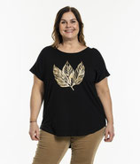 Gozzip shirt Gitte met bladprint