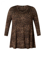 Yest Curve A-lijn tuniek Ankaria Leopard