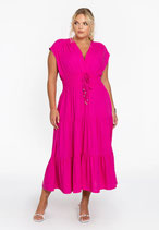 Yoek jurk pink
