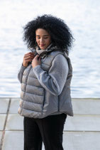 Yest Curve bodywarmer Anya Silver