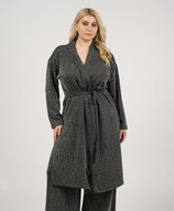 Curviss lang vest met lurex