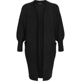 NO.1 BY OX vest met ballonmouw zwart