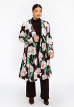 Yoek velvet cardigan Fiorito