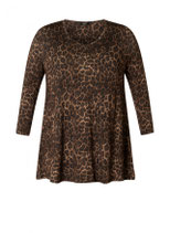 Yest Curve A-lijn tuniek Ankaria Leopard