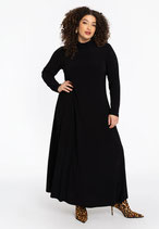 Yoek lange Dolce jurk met turtleneck