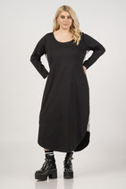 Curviss jurk met sportstreep