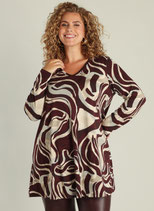 Yest Curve A-lijn tuniek Ankaria Bordeaux