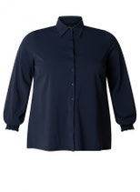 Colletta blouse donkerblauw