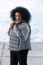 Yest Curve bodywarmer Anya Silver