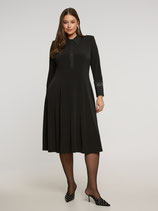 Mat Fashion jurk zwart met studs