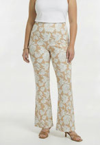 Yoek Bootleg Broek Flower Stamp
