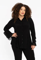 Yoek A-lijn blouse dolce zwart