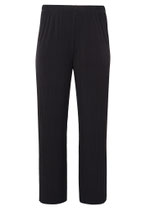 Yoek broek plissé zwart dolce