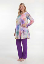 Yoek wide bottom tuniek Bloom with love