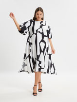 Mat Fashion jurk pofmouw