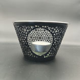 Räucherstövchen schwarz - Ornament