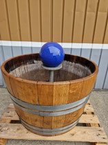 Kugelbrunnen Keramik blau
