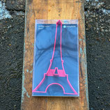 Plätzchenform Eiffelturm in rot oder blau von phil goods Berlin zum Advents-Sonderpreis