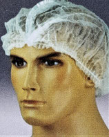 Vlies-Kopfhauben, detektierbar mit eingebautem Metallstreifen,
