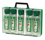 Transportbox inkl. 5 Flaschen Augendusche steril à 500ml