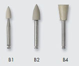 Abrasivi silicone R.A. per compositi