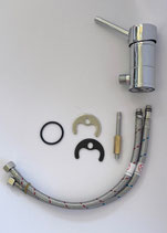 Einhebelmischer Modern AT für Dusche 3/8" Wasserhahn Wohnmobil HTD