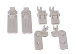 Kit Türscharniere + Lager Gefrierfachklappe Kühlschrank Dometic RML 10.4