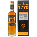 1770 Glasgow Distillery - Peated 2018/2022 - 3 Jahre - Cask: #18/959 - Casktyp: Virgin Oak Casks, Moscatel Wine Cask (Finish) - Kirsch Import Germany Exclusive - 60,1% vol. Cask Strength