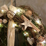 Workshop " Weihnachtlicher Türkranz "