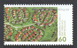 D-3581 - Panoramen: Siedlung in Lübeck von oben - rechte Marke - 60