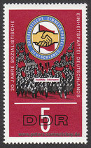 DDR-1173 - 20 Jahre Sozialistische Einheitspartei Deutschlands (SED) - 5