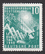 D-0111 - Eröffnung des ersten dt. Bundestages in Bonn - 10
