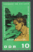 DDR-1084 - 90. Geburtstag von Dr. Albert Schweitzer - 10