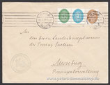 D-DR-D-BU-114-1 - Brief mit Nr. 114, 115, 127