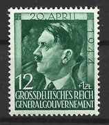 D-GG-117 - 55. Geburtstag von Adolf Hitler - 12 Gr+1 Zl