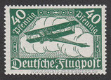 D-DR-112 - Flugpostmarken - Doppeldecker - 40