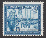 D-DR-892 - Kameradschaftsblock der Deutschen Reichspost - 20+30