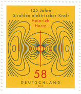 D-3036 - 125 Jahre Strahlen elektr. Kraft H. Hertz - 58