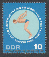 DDR-1136 - Weltmeistersch. im modernen Fünfkampf - 10