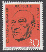 D-0567 - 1. Todestag von Konrad Adenauer - 30