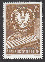 A-1060 - 175 Jahre Österreichische Tabakregie - 240