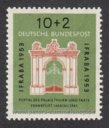 D-0171 - Briefmarkenausstellung IFRABA, Frankfurt - 10+2