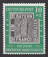 D-0113 - 100 Jahre deutsche Briefmarken - 10+2